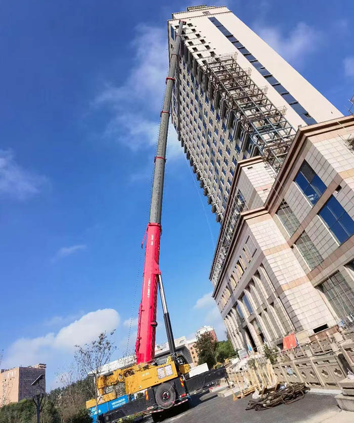 東營市某商業辦公樓新增電梯(圖1) 東營市某商業辦公樓新增電梯(圖1)